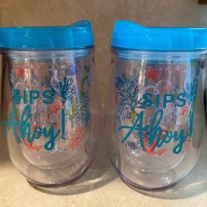 Vera Bradley Shore Thing Wine Tumbler